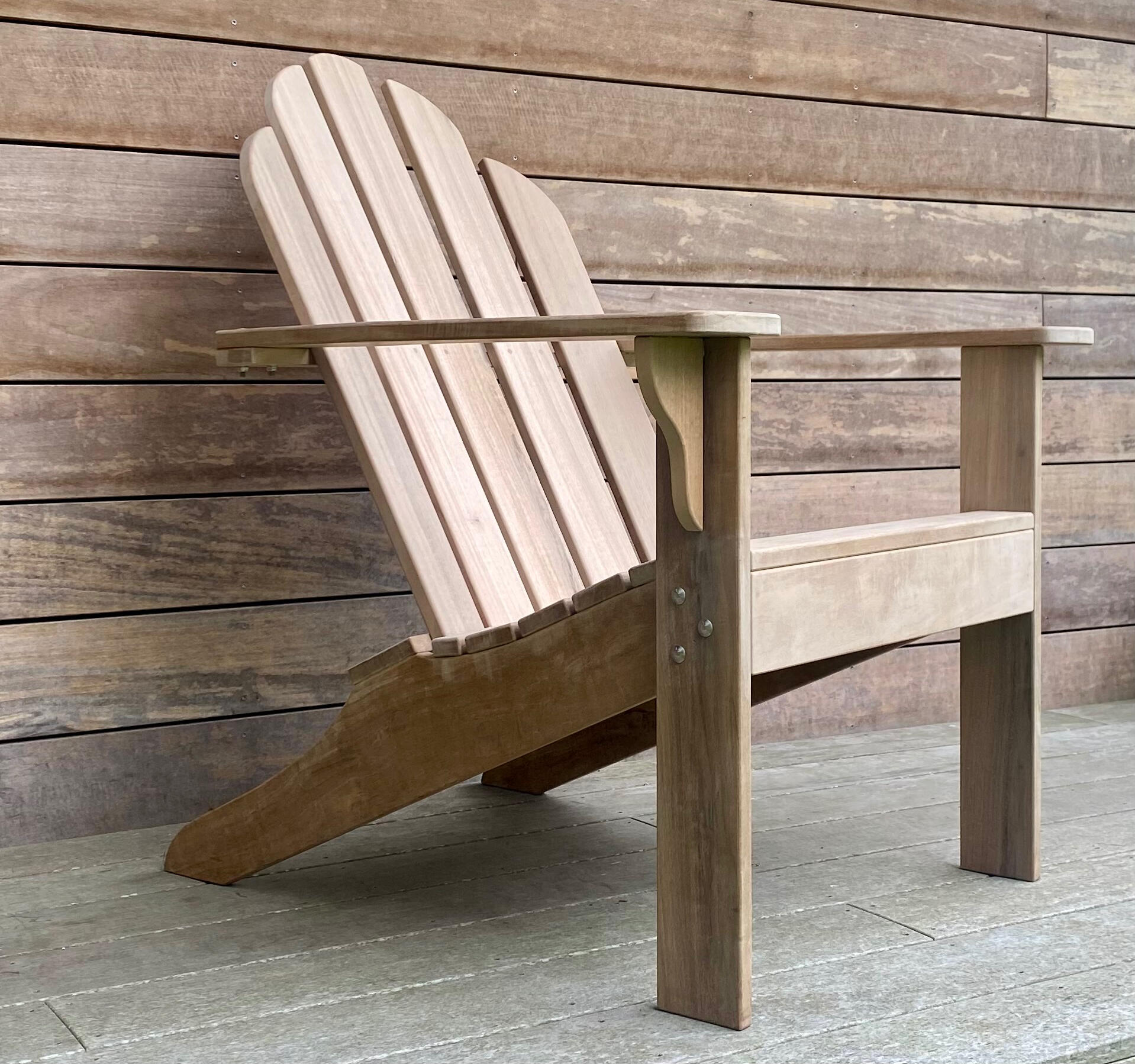thorpe-adirondack-chair-nz.jpg Handcrafted Vitex Adirondack chair by Thorpe Carpentry NZ, premium outdoor chair made in Auckland New Zealand